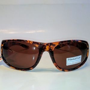 Fisherman wrap around w/side lens sunglasses